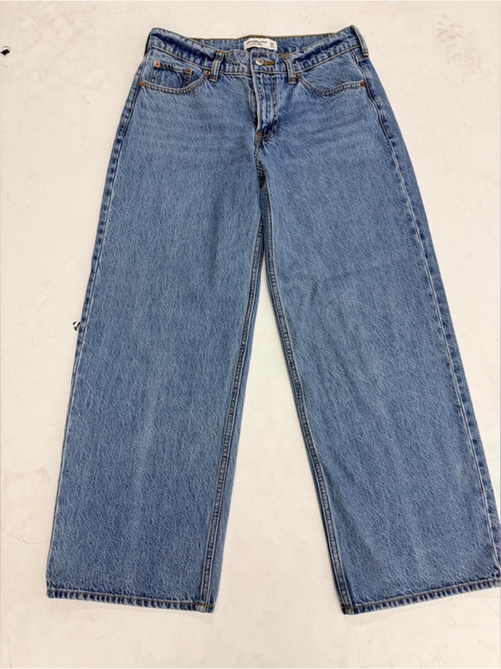 Abercrombie & Fitch low rise ultra loose jeans